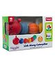 Funskool Giggles Link Along Caterpillar Toy - Multicolour