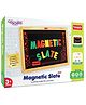 Funskool Magnetic Slate Writing Board - Brown