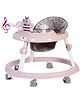 PlayRoots Multifunctional Butterfly Walker with Removable Musical Tray & 2 Level Height Adjustment - Pink