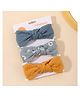 SYGA Pack of 3 Bow Headband - Multicolor