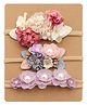 SYGA Pack of 3 Flower Headband - Multicolor