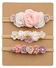 SYGA Pack of 3 Flower Headband - Multicolor