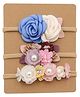 SYGA Pack of 3 Flower Headband - Multicolor