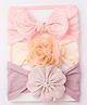 SYGA Pack of 3 Flower & Bow Headband - Multicolor