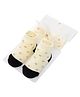 SYGA Headband & Socks Combo Set with Bow Applique - Yellow