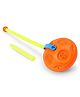Prime Walk Along Wheelo Bell Push and Pull Toy with Sound - Orange