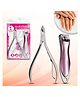 Majestique Premium Nail Care Set, Clipper & Cuticle Remover, Stainless Steel, Perfect for Grooming - Pack of 2 Pcs.
