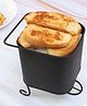 Amaya Decors Black Square  Snacks Platter set of 1