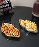 Amaya Decors Lips Shape Dry Fruit Platter Set of 2