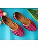 boyz n galz Sequins Embellished Mojaris - Pink