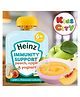 Heinz Baby Puree, Immunity Support, Peach, Apple & Yoghurt (6m+) - 85g