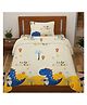 Filymore Single Bed Cartoon Printed Kids Bedding Set | Dohar for Kid Boys & Girls | Glace Cotton Soft Children Bedding Set | Summer & Winter Blankets (60x90 Inches)