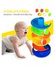 Ratnas Ball & Roll Swirling Rainbow Spinning Tower - Multicolor
