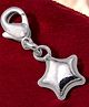 LA BELLE VIE 925 Sterling Silver Star Charm Without Chain for Baby Girls