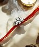 LA BELLE VIE 925 Sterling Silver Baby Elephant Rakhi for Toddlers and kids