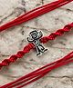 LBV 925 Sterling Silver Oxidized Chota Bheem Rakhi For Younger Brother