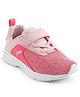 PUMA Casual Shoes with Velcro Closure & Brand Logo Print - Pink