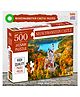 Hello Friends Neuschwanstein Castle(Historical Place) Jigsaw Puzzles for Kids and Childrens  Realistic illustration Challenging Brain Booster Gifts, Fun and Creative Fun Game - Ages 9+ (500 Pcs)