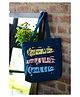 Ecoright Large Zipper Tote Bag - Good Vibes