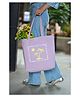 Ecoright Large Zipper Tote Bag - Sunny Side