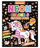 Unicorn Neon Colour and Sticker Dots Book with over 500 Stickers Age 3+