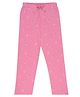 F&S World Peace Logo Printed Pajama - Pink