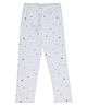F&S Cotton Stars Printed Pajama - White