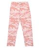 F&S Cotton Elastane Camouflage Printed Pajama - Pink