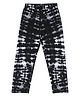 F&S Cotton Elastane Tie Dye Pajama - Black