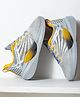 ABROS Mesh Detailed & Colour Blocked Shoes - Grey