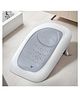 BAYBEE Frozy Baby Bath tub Seat for Babies | Portable Baby Bather with Anti Non Slip Edges & Suction Cup | Hanging Baby Shower Bath Seat- Grey