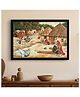 Eurotex Beautful Vaastu Village Canvas Painting Abstract Modern Wall Art Decor Large Size Frame Print Wall Art Office Decor & Home Décor (size 24inx36in)