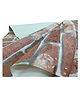 Eurotex Brick Design Wallpaper for Covering Living Room, Bedroom Walls (PVC, 57sqft, Light Red)