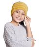 BHARATASYA Soft Knitted Solid Headband - Yellow