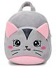Delicado Premium Quality Soft design Cat shape school Bag for Kids - 14 Inches