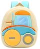 Delicado Height 14 Inches Premium Quality Soft design Forklift truck shape school Bag for Kids - Multicolor