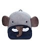 Delicado Premium Quality Soft design Elephant shape school Bag for Kids - Height 14 Inches