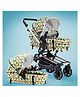 StarAndDaisy Baby Stroller Pram Travel Friendly & Multi-Purpose Multi Adjustment Broad Seat & Buggy Toddler Girl And Boy - Multicolor
