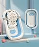 StarAndDaisy Bath Tub for Baby 0-3 Years/Foldable Bath tub for Kids with Cushion, Space Saving Design, Newborn Baby Folding Bathing Tub Girls & Boys, Easy to Store- (Blue)