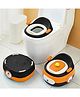 StarAndDaisy Potty Seat/Chair for Kids 1-5 Years / 3-In-1 Baby Toilet Training Seat with Anti-Skip Pads, Removable Potty Pot, Potty Training Seat for Baby & Kids (Orange-Black)