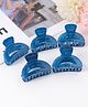 Pine Kids Hair Claw Clips Clips Pack of 5 - Royal Blue