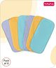 Babyhug Reusable Stay Dry Fleece Cloth Diaper Inserts Pack of 6 -Multicolour