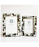 BEHOMA Pearl Photo Frame Black -(4x6) & (5x7)