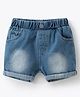 Mark & Mia Cotton Washed Shorts - Blue