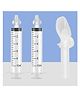 The Cheeky Kidzz Baby Pressure Nasal Syringe Nose Suction With Medicine Spoon Feeder For Babies BPA Free (MULTI-COLOURS)