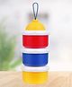 The Cheeky Kidzz Baby Milk Powder Cereal Food Storage Dispenser Container 3 Compartment BPA Free (Multi-Color)