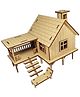 THEPUZZL.CO - DIY Wooden Puzzle for Kids and Teens - Beach House | 3D Puzzle | Aesthetic Home Decor Item, Construction Toy, Modeling Kit, School Project - Easy to Assemble 48 Pieces