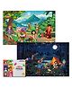 The Puzzl Co - Set of 2 Adventure Theme Jigsaw Puzzles for Kids Age 5+ Years | Hiking and Star Gazing | 150 Pcs Each | Brain Teasing, Educational, Fun and Challenging Game | Unique Gift