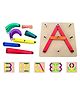 The Puzzl Co - Wooden Alphanumeric Puzzle for Kids 2+ Years | Challenging Floor Puzzles for Learning Letters & Numbers | Educational Game for Focus,Memory & Brain Development | Unique Birthday Gift