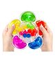 BitFeex Color Sorting Toys Sensory Toys Fine Motor Skills Game for Toddlers Color Matching Toy Preschool Learning Activities Educational Montessori Toy for Kids Boys Girls